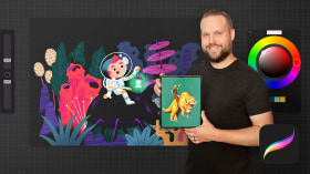 Procreate for Beginners: Digital Illustration 101. Illustration course by Brad Woodard